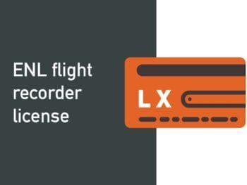 ENL Flight Recorder Licence