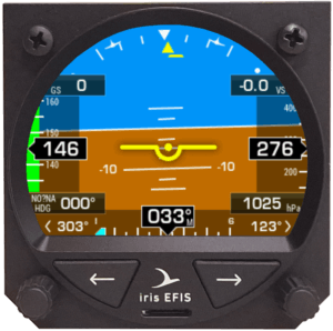 iris EFIS PFD page