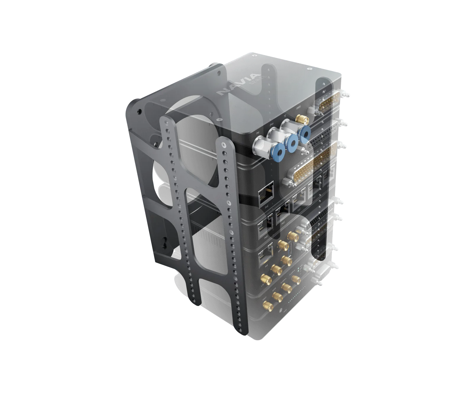 Navia Mounting Rack (Rear Left - Populated)