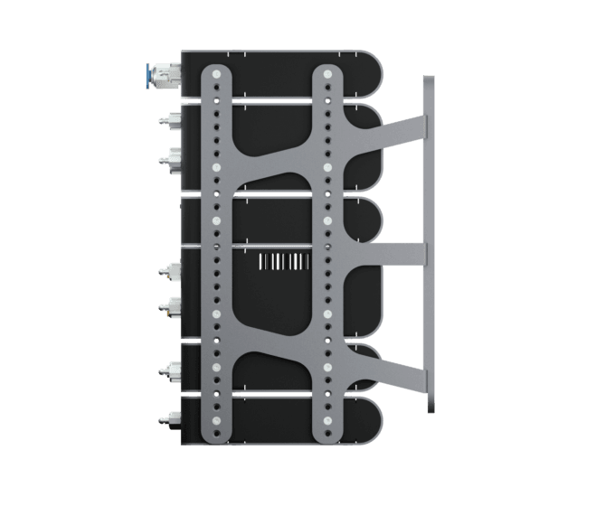 Navia Mounting Rack (Side - Populated)