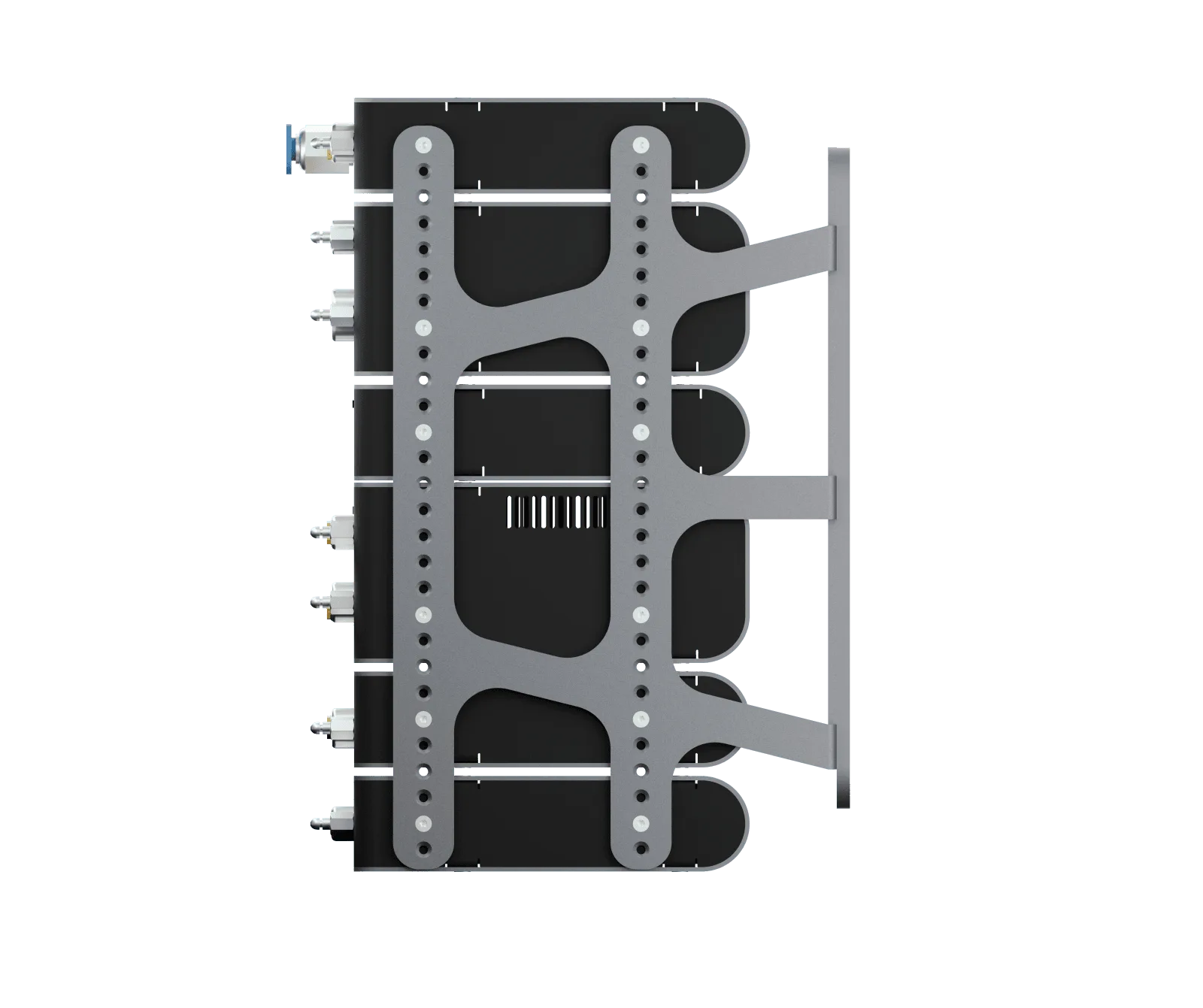 Navia Mounting Rack (Side - Populated)