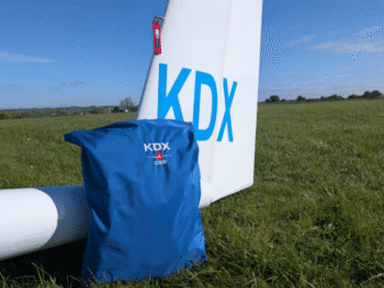 Premium Parachute Bag - Blue (next to Glider)