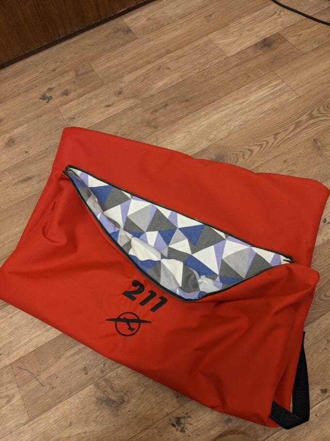 Red Parachute Bag