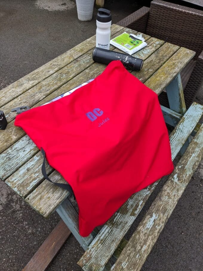 Red Parachute Bag (DC - Jules)